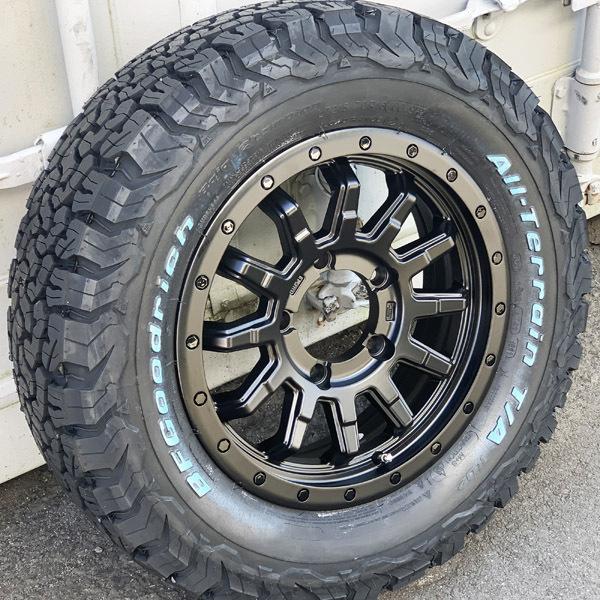 5本セット 新品 BFグッドリッチ KO2 ジムニー JB64 JB23 JB22 JA11 JA12 16インチ タイヤホイール 215/70R16 ホワイトレター｜aladdin-wheels｜05