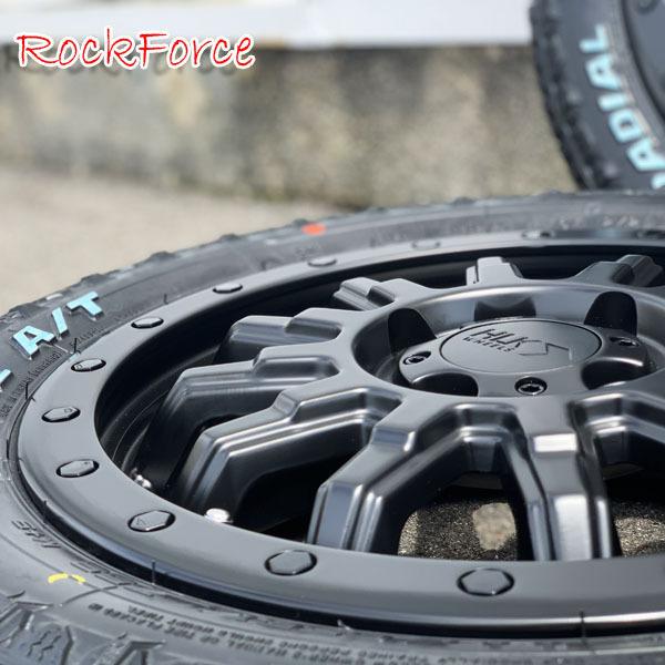 新品 キャリイ DA16T 14インチ タイヤホイール 4本セット 14×4.5J+43 100 4穴 マッドスター ラジアル A/T 155/65R14 ホワイトレターの画像