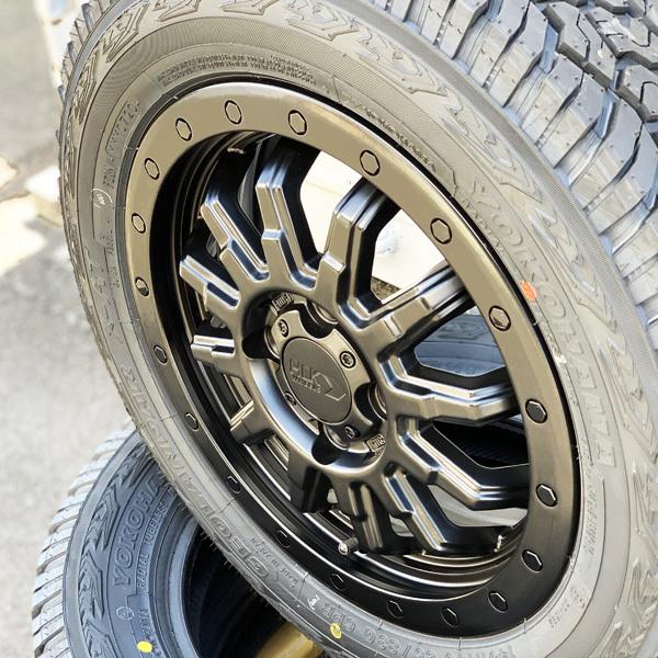 GEOLANDAR 新品 軽トラ 軽バン 14インチ タイヤホイールセット