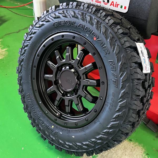 マッドタイヤ 200系 ハイエース レジアスエース 16インチ タイヤホイール 4本セット ヨコハマ ジオランダー G003 MT 215/70R16 リフトアップ リフテッド｜aladdin-wheels｜05