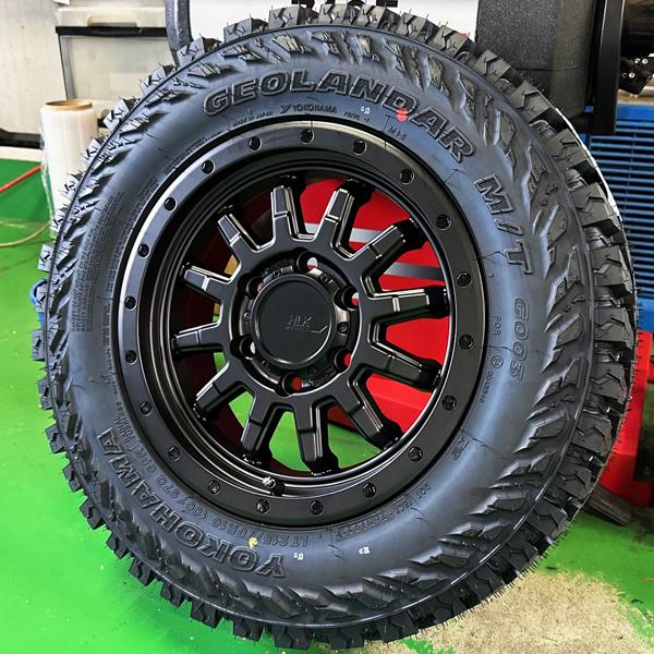 マッドタイヤ 200系 ハイエース レジアスエース 16インチ タイヤホイール 4本セット ヨコハマ ジオランダー G003 MT 215/70R16 リフトアップ リフテッド｜aladdin-wheels｜06