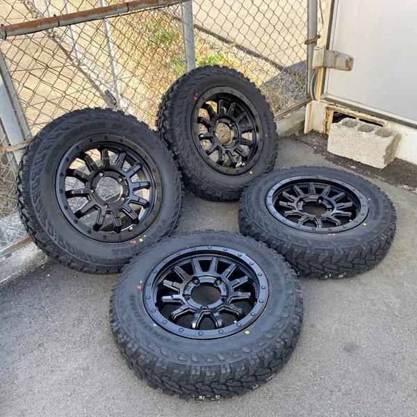 ジムニー　JA11やJB23やJB64に M/Tタイヤホイールセット 16インチ ジムニー JB64 JB23 JA11 新品 16インチタイヤホイールセット TOYO