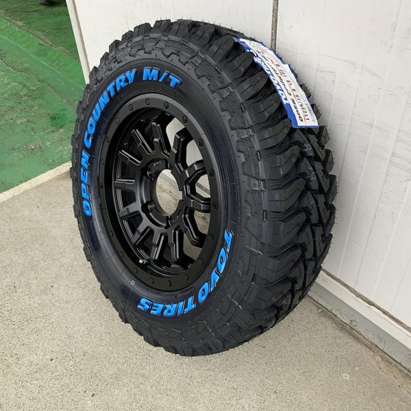 ジムニー JB64 JB23 JA11 新品 16インチタイヤホイールセット TOYO トーヨー オープンカントリー M/T 225/75R16 ホワイトレター ジムニー ホワイトレター
