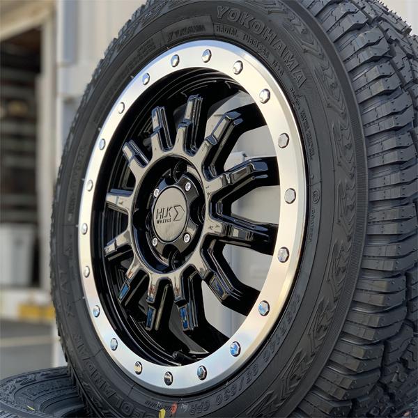 軽トラ 軽バン リフトアップ 新品 14インチタイヤホイールセット