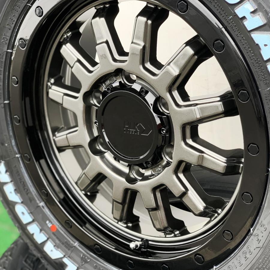 今なら即納!! 200系ハイエース レジアスエース タイヤホイールセット 新品 16インチ ヨコハマ ジオランダー AT G015 215/65R16 車検対応 ホワイトレター 今なら即納!! ホワイトレター