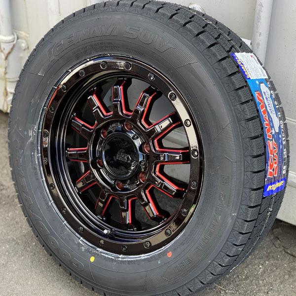 スタッドレス ハイエース レジアスエース 200系 新品 スタッドレス 16インチタイヤホイールセット 4本価格 GOODYEAR ICE NAVI SUV 215/65R16 冬用 スノー｜aladdin-wheels｜05