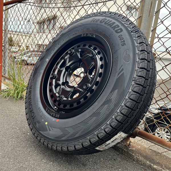 iceGURD G075 175 80 16 JB64ジムニー純正ホイール右後ろ iceGURD G075 175 80 16 JB64ジムニー純正ホイール右後ろ