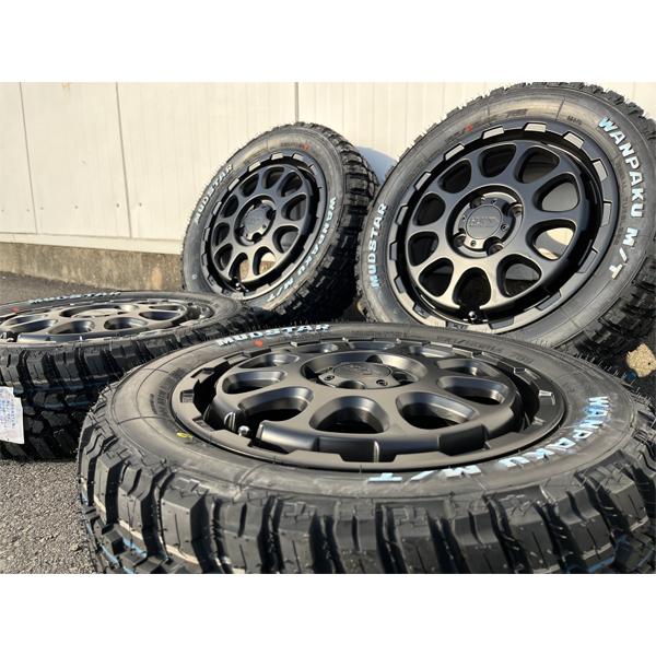 MUDSTAR 純正車高装着可! 14インチ 4.5j+43 155/65R14 新品 4本 タイヤ