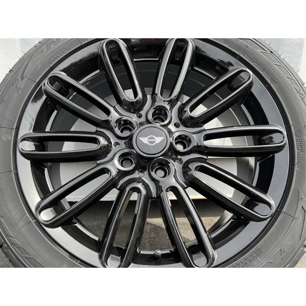 4本セット! 車検対応! 17インチ 7j+45 PCD112 5穴 新品 タイヤホイールセット 205/45R17 ニットー MINI ミニクーパー F54 F55 F56 F57 F60 グロスブラック｜aladdin-wheels｜07