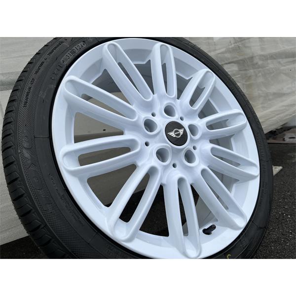 4本セット! 車検対応! 17インチ 7j+45 PCD112 5H 新品 タイヤホイールセット 225/45R17 TOYO ナノエナジー MINI ミニクーパー F54 F55 F56 F57 F60 ホワイト｜aladdin-wheels｜06