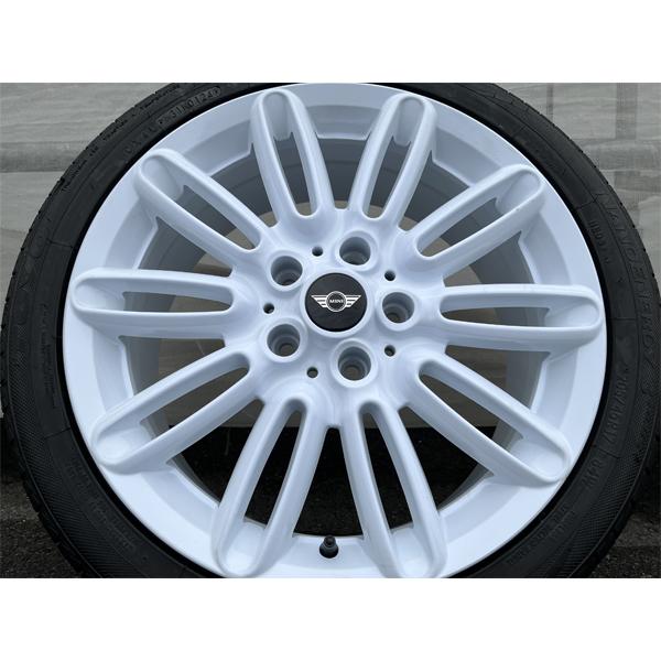 4本セット! 車検対応! 17インチ 7j+45 PCD112 5H 新品 タイヤホイールセット 225/45R17 TOYO ナノエナジー MINI ミニクーパー F54 F55 F56 F57 F60 ホワイト｜aladdin-wheels｜07