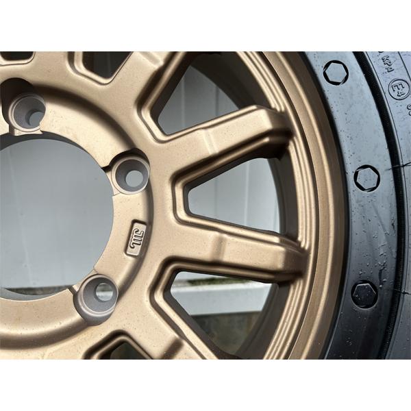 ジムニー用★RT★185/85R16★新品タイヤ新品ホイール★ブロンズ ジムニー用⭐️RT⭐️185/85R16⭐️新品タイヤ新品ホイール