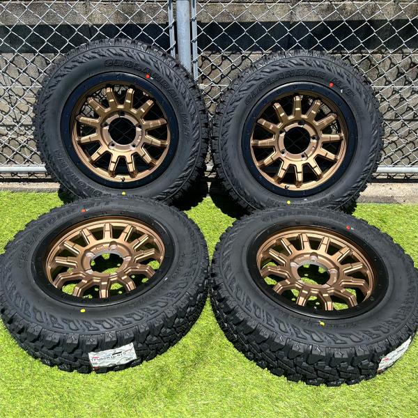 GEOLANDAR 選べるタイヤサイズ 175/80R16 185/85R16 195R16 225/75R16 ジムニー JB64 JB23 JA11 JA22 16インチ タイヤホイールセット YOKOHAMA MT G003 ブロンズ : アラジンホイールズ - 通販 - Yahoo!ショッピング GEOLANDAR 選べるタイヤサイズ 175/80R16 185/85R16 195R16 225/75R16 ジムニー JB64 JB23 JA11 JA22 16インチ タイヤホイールセット YOKOHAMA MT G003 ブロンズ : アラジンホイールズ - 通販 - Yahoo!ショッピング