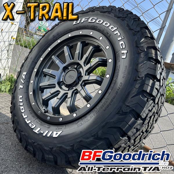 オールテレーン エクストレイル 16インチ 7.5j 225/70R16 BF Goodrich
