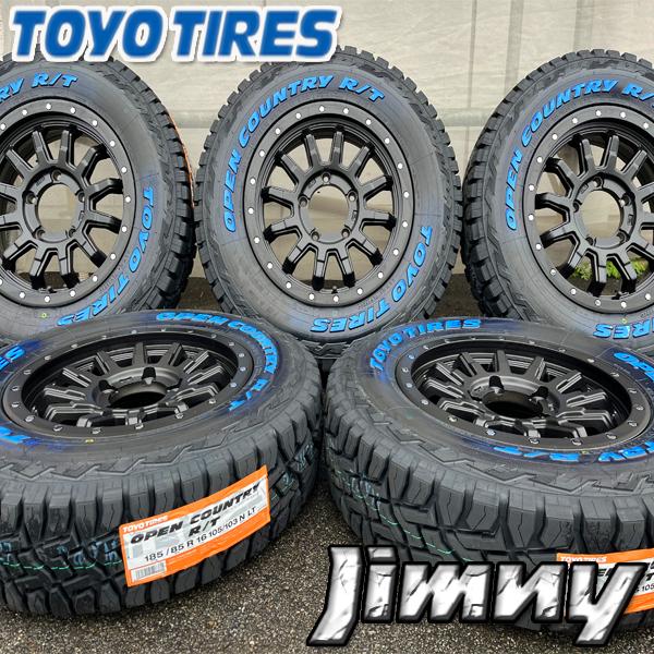 5本セット!! ジムニー 16インチ 5.5j 5穴 185/85R16 新品 タイヤ