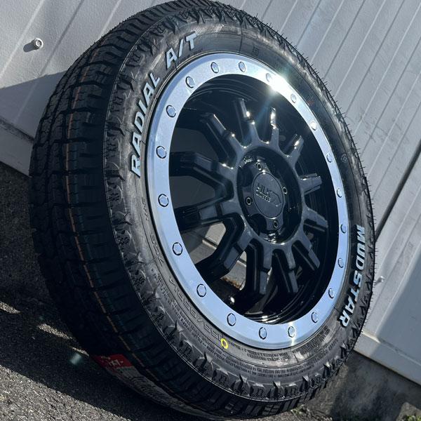 MUDSTAR ホワイトレター!! 新品4本セット タイヤホイール 155/65R14