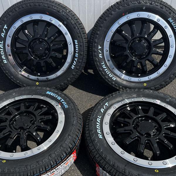 ホワイトレター!! 新品4本セット タイヤホイール 155/65R14 165/65R14 14×4.5J+43 軽トラ 軽バン MUDSTAR RADIAL マッドスター ラジアル AT リフトアップ｜aladdin-wheels｜04