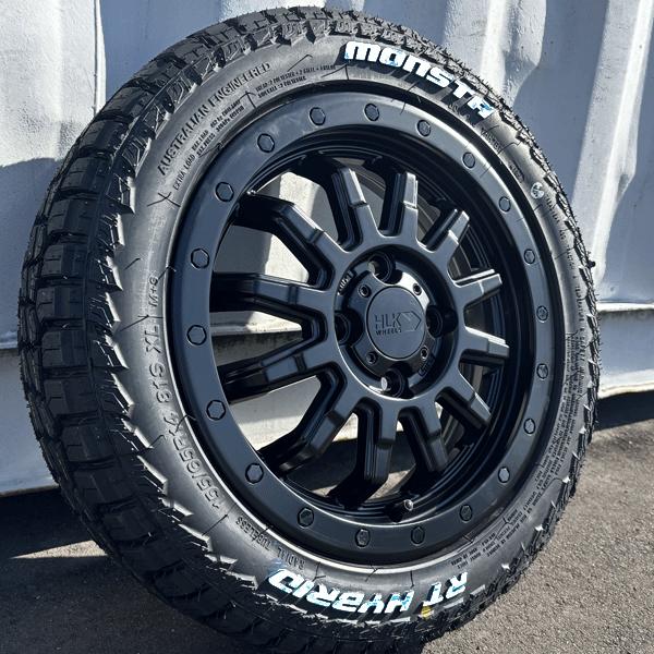 MONSTA TYRES アトレーワゴン ハイゼットカーゴ ハイゼットトラック MONSTA RT HYBRID 155/65R14 165 ...