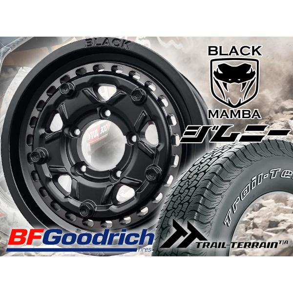 BFグッドリッチ アウトラインホワイトレター トレイルテレン T/A JB JA系 ジムニー225/75R16 新品 16インチタイヤホイール 4本セット JB64 JB23 JA11
