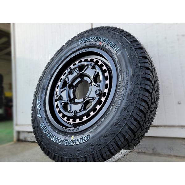 おすすめ ジムニー 新品 16インチ タイヤホイール 4本セット 195r16 Yokohama Geolandar X At Jb23 Jb64 O Bm Jimny W 76 アラジンホイールズ 通販 Yahoo ショッピング
