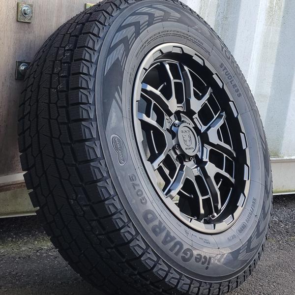 215/70R16 Yokohama G075スタッドレスタイヤ・ホイールセット アイスガード SUV G075 国産 16インチ スタッドレスタイヤ