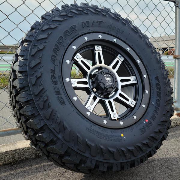 120プラド 150プラド FJクルーザー 新品 17インチ タイヤホイールセット ヨコハマ ジオランダー MT G003 265/65R17 265/70R17 285/70R17｜aladdin-wheels｜04