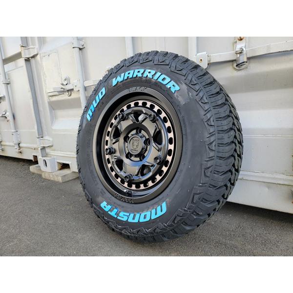 モンスター マッドテレーン タイヤセット 16インチ　健③ デリカD5 新品 16インチタイヤホイールセット モンスタ マッド