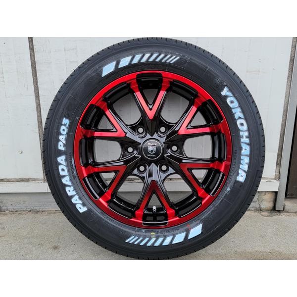 ハイエースYOKOHAMA PARADA 17インチ タイヤ・ホイール4本セット 車検OK ハイエース 17インチ タイヤホイールセット 4本セット 1台分