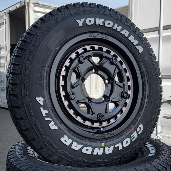 タイヤ・ホイール RAYS YOKOHAMA GEOLANDAR M/T 195/85R16 GEOLANDAR 新品 4本セット ジムニー タイヤホイール JB64