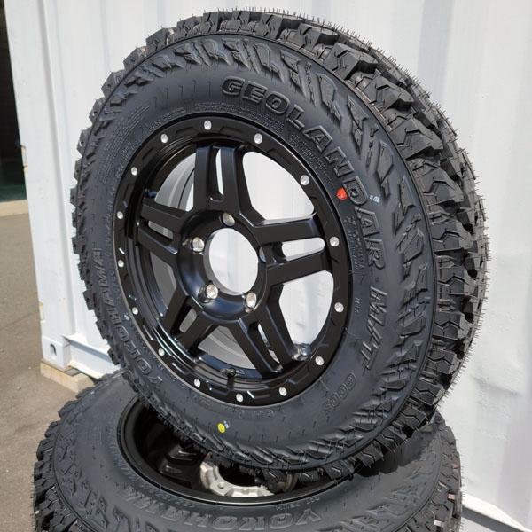 JB74 ジムニーシエラ 225/70R16 YOKOHAMA GEOLANDAR MT 16インチ JB74 ジムニーシエラ 225/70R16 YOKOHAMA GEOLANDAR MT 16インチ