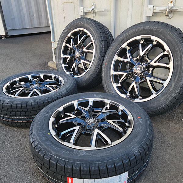 車検対応 ハイエース 200系 冬タイヤ ホイール タイヤ 新品 4本セット NANKANG SNC-1 215/60R17 スタッドレス レジアスエース｜aladdin-wheels｜08