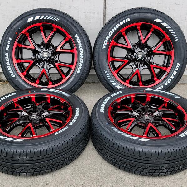 ハイエース 17インチ タイヤ ホイール 4本 セット 車検対応 ヨコハマ 