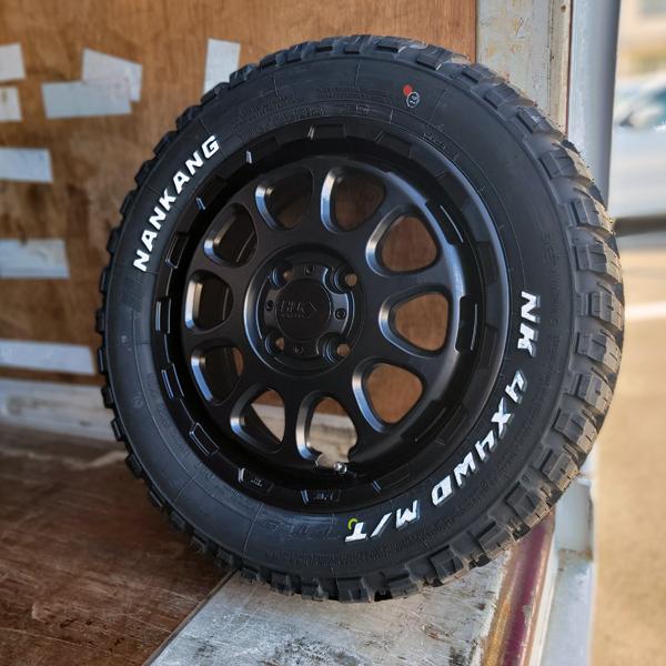 NANKANG ホワイトレター 軽トラ 軽バン 14インチ タイヤホイールセット 