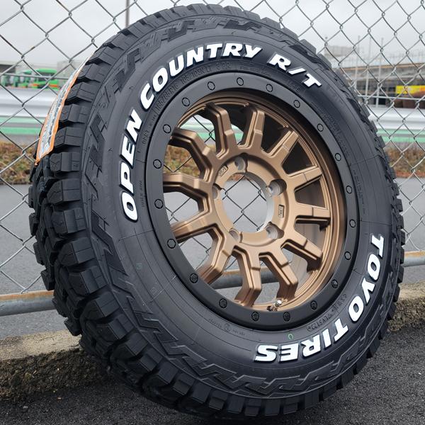 トーヨー オープンカントリー 185/85R/16 ジムニーjb64ホイール付き OPEN COUNTRY 5本セット!! ジムニー タイヤ ホイール セット