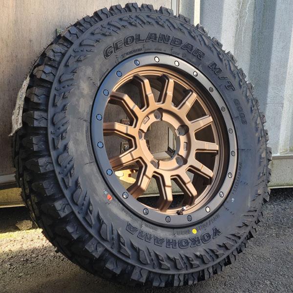 マッドタイヤ YOKOHAMA GEOLANDAR MT G003 ジムニー JB64 JB23 16インチ タイヤホイール 4本セット 175/80R16 185/85R16 195R16 225/75R16 オフロード｜aladdin-wheels｜04