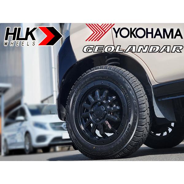 GEOLANDAR 軽バン 軽トラ アゲ軽 リフトアップ 14インチ タイヤ