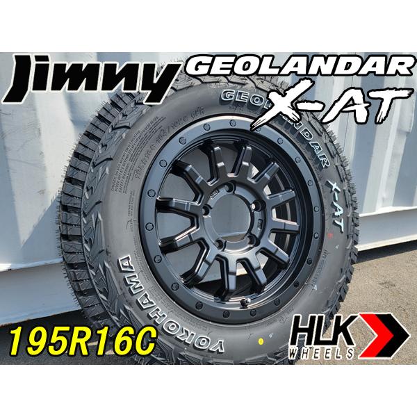 GEOLANDAR 新品 16インチ タイヤホイール 4本セット ジムニー ヨコハマ