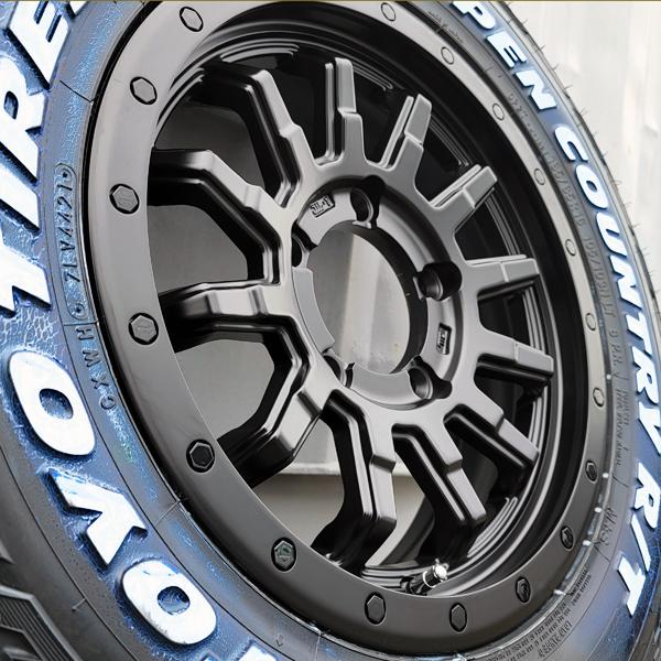 中古 ジムニー純正×新品 TOYO オープンカントリーR/T 185/85R16 ホワイトレタータイヤセット！JB23、JB64、JA11、JA12など ジムニー 専用 JB64 JB23 JA11 トーヨー オープンカントリー R/T 185