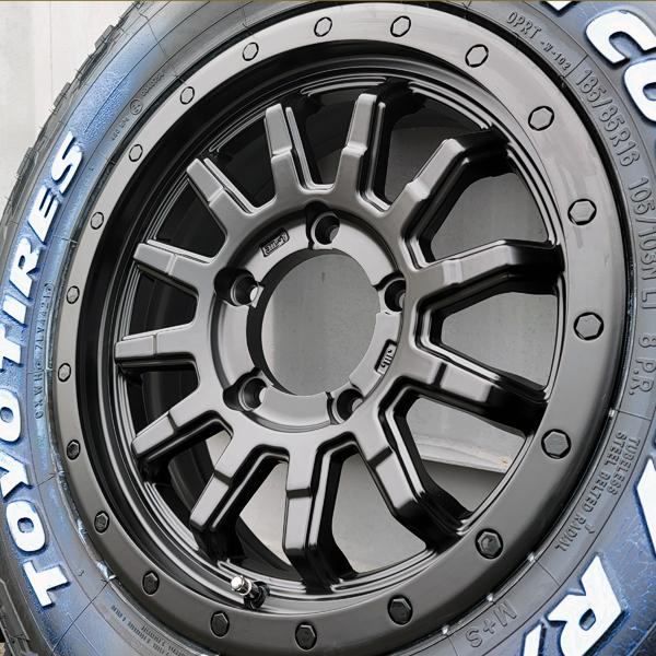 中古 ジムニー純正×新品 TOYO オープンカントリーR/T 185/85R16 ホワイトレタータイヤセット！JB23、JB64、JA11、JA12など ジムニー 専用 JB64 JB23 JA11 トーヨー オープンカントリー R/T 185