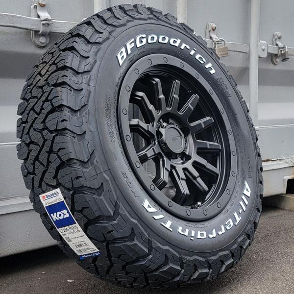 MKW MK36 7J グッドリッジAT 235 70 R16 デリカD5に使用 BFグッドリッチ DELICA D:5 デリカ D5 BFGoodrich ALL-Terrain KO3 215