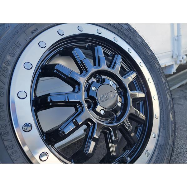 GEOLANDAR タント 新品 14インチ タイヤホイールセット ヨコハマ