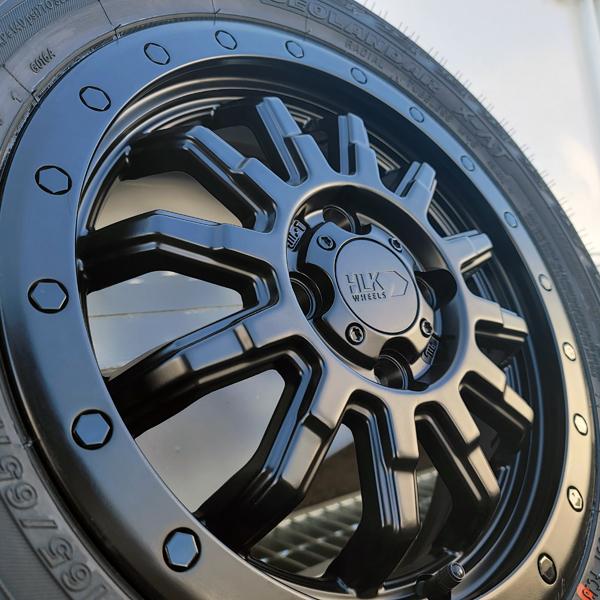 GEOLANDAR オフロード カスタム アゲ系 新品 14インチ タイヤホイール