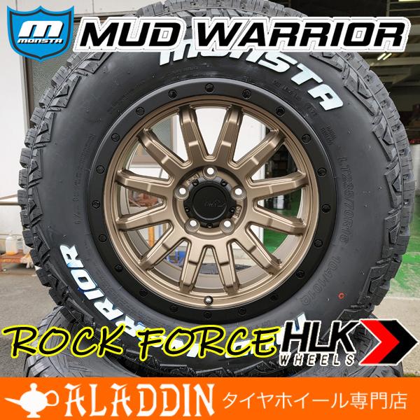 NEW 新品 16インチ タイヤホイールセット モンスタ マッドウォーリアー