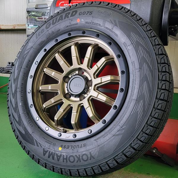 アイスガード SUV G075 国産 16インチ スタッドレスタイヤホイール