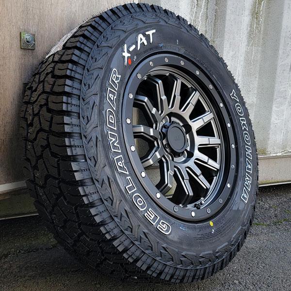 235/70R16 デリカD5 RAV4 CX-5 16インチ タイヤ ホイール 4本セット YOKOHAMA GEOLANDAR X-AT 純正車高対応 245/70R16 リフトアップ ロックフォース｜aladdin-wheels｜06