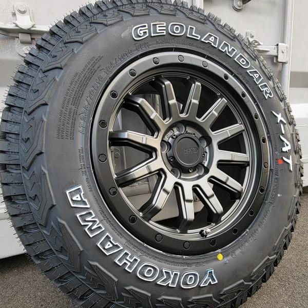 YOKOHAMA GEOLANDAR　265/70/16 タイヤ・ホイール4本セット札幌より ヨコハマタイヤ（YOKOHAMA TIRE） 4本セット GEOLANDAR X-AT G016
