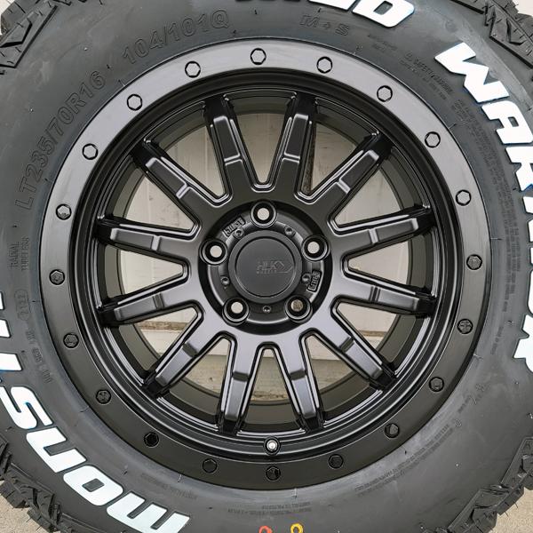 新品 16インチ タイヤホイールセット モンスタ マッドウォーリアー 215