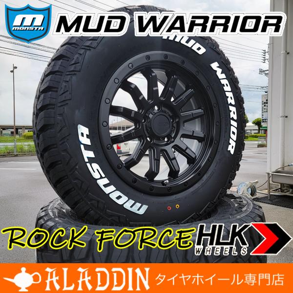 新品 16インチ タイヤホイールセット モンスタ マッドウォーリアー 215
