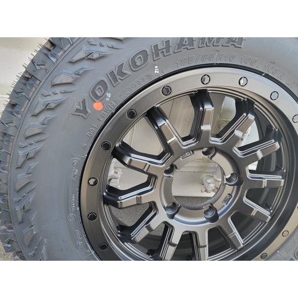 ジムニー 新品 16インチ タイヤホイールセット YOKOHAMA GEOLANDAR M/T