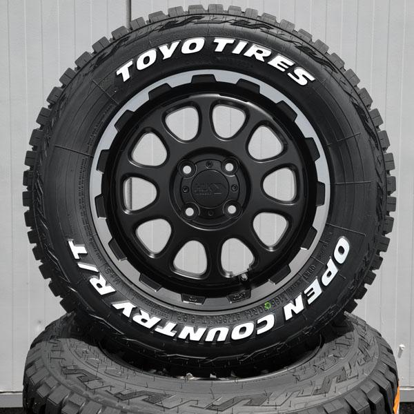 14インチ タイヤホイール4本セット OPEN COUNTRY リフトアップ!! ハイゼット エブリイ 新品 14インチ